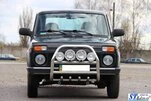 Кенгурятник QT007 (нерж.) для Lada Niva та Urban - 2