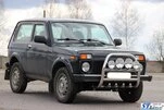 Кенгурятник QT007 (нерж.) для Lada Niva та Urban - 5