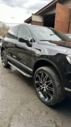 Бокові пороги BlackLine (2 шт, алюміній) для Volkswagen Touareg 2002-2010 рр - 4