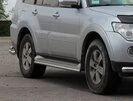 Бічні труби (2 шт., нерж.) для Mitsubishi Pajero Wagon IV - 4