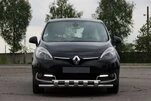 Передня дуга ST015 (нерж.) для Renault Scenic/Grand 2009-2016 рр - 3