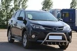 Кенгурятник WT003 (нерж) для Toyota Rav 4 2013-2018 рр - 6