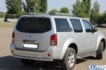 Задня дуга AK002 (нерж) для Nissan Pathfinder R51 2005-2014рр - 3