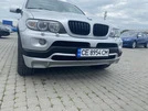 Накладка на передній бампер послерестайл (під фарбування) для BMW X5 E-53 1999-2006 рр - 2