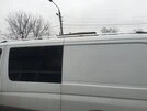Рейлінги DD 340 см, Хром, пластикова ніжка для Mercedes Sprinter W907/W910 2018- рр - 2