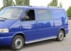 Рейлінги Хром Довга база, Металеві ніжки для Volkswagen T4 Caravelle/Multivan - 1