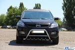 Передній захист WT003 (нерж.) для Mazda CX-7 2006-2012рр - 2