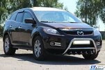 Передній захист WT003 (нерж.) для Mazda CX-7 2006-2012рр - 3