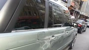 Накладки на ручки (4 шт, нерж) для Range Rover III L322 2002-2012 рр - 4