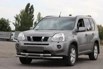 Передній захист ST015/2 (нерж) для Nissan X-trail T31 2007-2014рр - 2