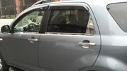 Зовнішня окантовка стекол (4 шт, нерж.) для Daihatsu Terios 2006- рр - 4