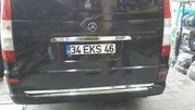 Кант на кришку багажника (нерж) для Mercedes Vito W639 2004-2014 рр - 2