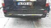Кант на кришку багажника (нерж) для Mercedes Viano 2004-2014 рр - 3