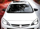 Накладки на дзеркала BMW-Style (2 шт) для Opel Astra J 2009-2015 рр - 7