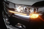 Вії з LED (2016-2025) для Toyota Land Cruiser 200 - 3