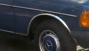 Накладки на арки (4 шт, нерж) для Mercedes W123 - 4
