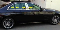 Накладки на стійки 2020-2025 (нерж) для Mercedes E-сlass W213 рр - 1