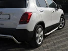 Бокові пороги Fullmond (2 шт., алюміній) для Chevrolet Trax 2012-2023 рр - 1