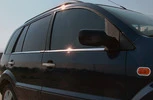 Зовнішня окантовка стекол (4 шт, нерж.) Carmos - Турецька сталь для Ford Fusion 2002-2009 рр - 1