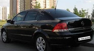 Зовнішня окантовка стекол (нерж) Sedan, Carmos - Турецька сталь для Opel Astra H 2004-2013 рр - 4