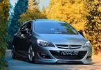 Накладки на дзеркала BMW-Style (2 шт) для Opel Corsa E 2015-2019 рр - 11