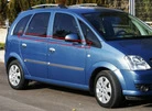 Зовнішня окантовка вікон (4 шт, нерж) для Opel Meriva 2002-2010 рр - 1
