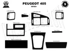 Накладки на панель (1992-1995) для Peugeot 405 - 3