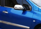 Накладки на дзеркала (2 шт, пласт.) для Peugeot 307 - 1