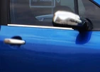 Зовнішня окантовка стекол (4 шт, нерж) для Peugeot 307 - 2