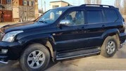 Захист бічного порогу BB004 (2 шт., нерж.) для Toyota Land Cruiser Prado 120 - 2