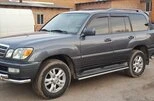 Захист бічних порогів (2 шт., нерж.) для Lexus LX470 - 2