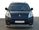 Передній захист ST014 (нерж.) d60/42 для Renault Kangoo 2008-2020 рр - 1