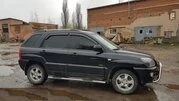 Бічні труби (2 шт., Нерж.) для Kia Sportage 2004-2010 рр - 3