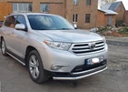 Передній захист ST014 (нерж.) d60/60 для Toyota Highlander 2008-2013 рр - 3