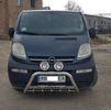 Кенгурятник WT003-4 (нерж.) З написом для Opel Vivaro 2001-2015 рр - 14