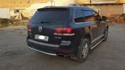 Задній захист AK002 (2 шт., нерж) для Volkswagen Touareg 2002-2010 рр - 2