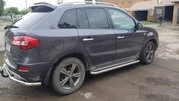 Бокові пороги Premium (2 шт., нерж.) 60 мм для Renault Koleos 2008-2016 рр - 6