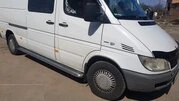 Бокові пороги Premium (2 шт., нерж.) Середня база, d60 для Volkswagen LT 1995-2006 рр - 2