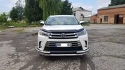 Кенгурятник ST-Special (нерж) для Toyota Highlander 2013-2019 рр - 4