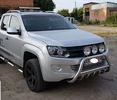 Кенгурятник WT003 (нерж) для Volkswagen Amarok 2010-2022 рр - 7