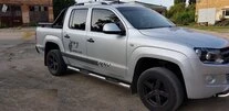 Бічні труби (2 шт., нерж) 70мм для Volkswagen Amarok 2010-2022 рр - 10