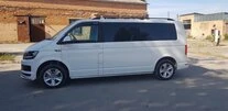 Нижня одинарна губа ST008 (нерж) 60 мм для Volkswagen T6 - 2