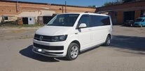 Нижня одинарна губа ST008 (нерж) 60 мм для Volkswagen T6 - 5