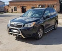 Кенгурятник WT003 (нерж) для Subaru Forester 2013-2018 рр - 2