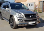 Передня дуга ST015 (нерж.) для Mercedes GL сlass X164 - 6