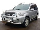 Передній захист ST007 (нерж) для Nissan X-trail T30 2002-2007рр - 1