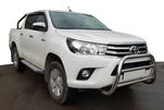 Кенгурятник WT007 (нерж) для Toyota Hilux 2015- рр - 1