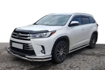 Кенгурятник ST-Special (нерж) для Toyota Highlander 2013-2019 рр - 1