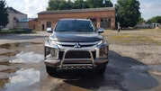 Кенгурятник WT003 (нерж) для Mitsubishi L200 2015-2024 рр - 3