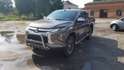 Кенгурятник WT003 (нерж) для Mitsubishi L200 2015-2024 рр - 6